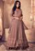 Picture of Gorgeous Georgette Rosy Brown Anarkali Salwar Kameez