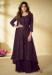 Picture of Ravishing Georgette Black Straight Cut Salwar Kameez