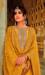 Picture of Georgette Dark Orange Straight Cut Salwar Kameez