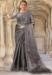 Picture of Sublime Silk Grey Saree