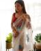 Picture of Taking Organza White Saree