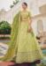 Picture of Magnificent Chiffon Dark Khaki Lehenga Choli