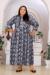 Picture of Splendid Rayon Slate Grey Readymade Gown