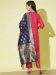 Picture of Cotton & Silk Fire Brick Readymade Salwar Kameez