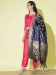 Picture of Cotton & Silk Fire Brick Readymade Salwar Kameez