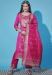 Picture of Cotton & Silk Medium Violet Red Readymade Salwar Kameez