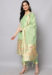 Picture of Resplendent Cotton & Silk Tan Readymade Salwar Kameez