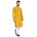 Picture of Splendid Silk Yellow Kurtas