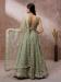 Picture of Lovely Georgette Dark Sea Green Lehenga Choli