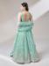 Picture of Good Looking Net Dark Sea Green Lehenga Choli