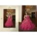 Picture of Superb Net & Silk Deep Pink Lehenga Choli