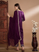 Picture of Taking Silk Purple Readymade Salwar Kameez