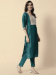 Picture of Ideal Silk Sea Green Readymade Salwar Kameez