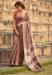 Picture of Pleasing Silk Rosy Brown Saree