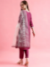 Picture of Admirable Silk Dark Magenta Readymade Salwar Kameez