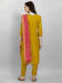 Picture of Cotton & Silk Dark Golden Rod Readymade Salwar Kameez