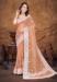 Picture of Ravishing Organza Burly Wood Saree