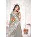 Picture of Comely Organza Dark Grey Saree