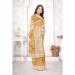 Picture of Enticing Organza Dark Khaki Saree