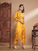 Picture of Cotton & Silk Sandy Brown Readymade Salwar Kameez