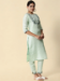 Picture of Cotton & Silk Off White Readymade Salwar Kameez