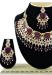 Picture of Alluring Maroon Necklace Set