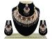 Picture of Alluring Maroon Necklace Set