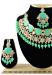 Picture of Excellent Medium Aqua Marine Necklace Set