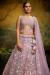 Picture of Appealing Georgette & Net Rosy Brown Lehenga Choli