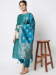 Picture of Cotton & Silk Light Sea Green Readymade Salwar Kameez