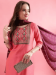 Picture of Cotton & Silk Light Pink Readymade Salwar Kameez