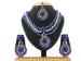 Picture of Pretty Royal Blue Necklace Set