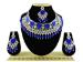 Picture of Pretty Royal Blue Necklace Set