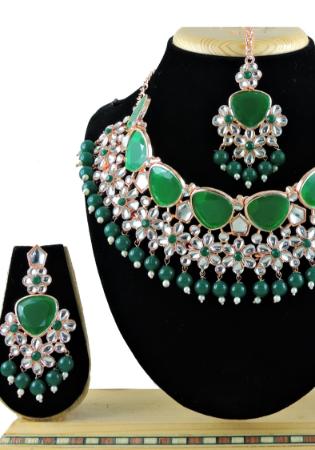 Picture of Amazing Forest Green Necklace Set