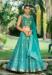 Picture of Comely Silk Dark Cyan Readymade Lehenga Choli