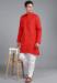 Picture of Elegant Cotton Crimson Kurtas