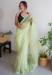 Picture of Wonderful Organza Off White Saree