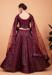 Picture of Fine Silk Saddle Brown Lehenga Choli