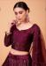 Picture of Fine Silk Saddle Brown Lehenga Choli