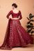 Picture of Graceful Silk Maroon Lehenga Choli