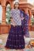 Picture of Georgette Dark Slate Blue Readymade Salwar Kameez