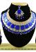 Picture of Wonderful Midnight Blue Necklace Set