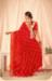 Picture of Resplendent Georgette Dark Red Saree