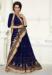 Picture of Resplendent Georgette Midnight Blue Saree