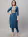 Picture of Amazing Silk Dark Slate Blue Readymade Salwar Kameez