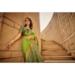 Picture of Elegant Silk Yellow Green Saree