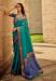 Picture of Delightful Silk Teal Saree