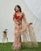 Picture of Grand Organza Rosy Brown Saree