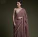 Picture of Resplendent Chiffon Dark Olive Green Saree