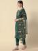 Picture of Alluring Cotton Sea Green Readymade Salwar Kameez